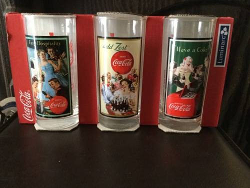 Coca Cola glasses
