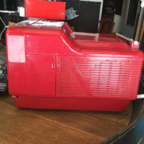 Coca Cola mini tv with radio