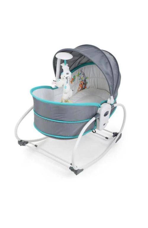 5 in 1 Bassinet Baby Rocker - Blue