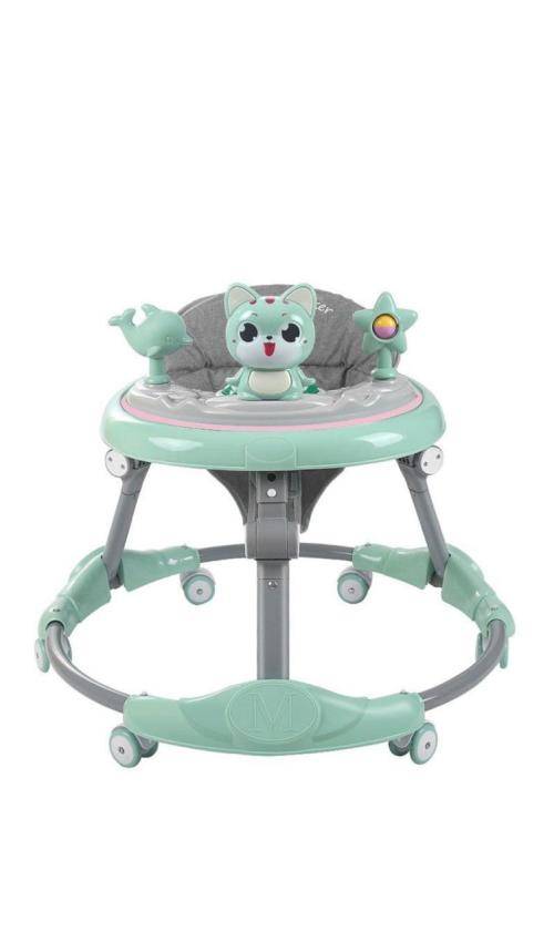 Multifunctional Baby Walker Green