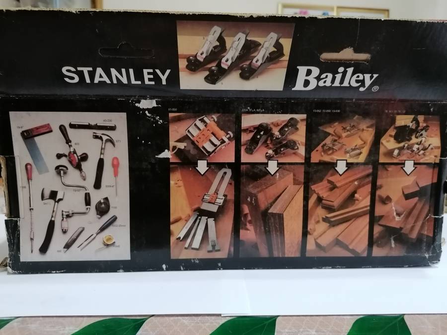 STANLEY 1-12-005 NO. 5 SMOOTH HAND PLANE 355MM