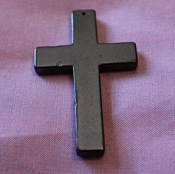 Black Cross Pendant