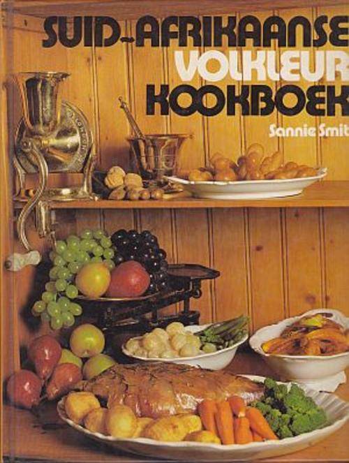 Suid Afrikaanse Volkleur Kookboek deur SANNIE SMIT (HARDCOVER)