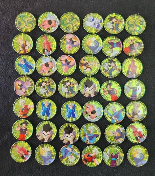 DragonBall Z - Click Metal Tazos