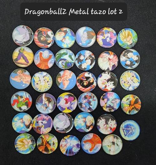 DragonBall Z Metal Tazos