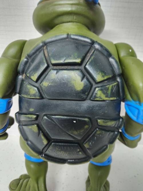 1989 Teenage Mutant Ninja Turtles Giant Leonardo Large Leo Action Figure