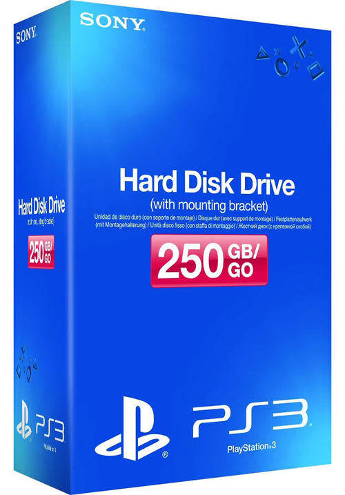 PS3 Super Slim Hard Drive Upgrade Kit 12GB to 250GB