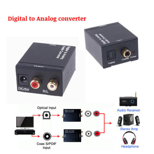 Digital to Analog Audio Converter Box (Local Stock)