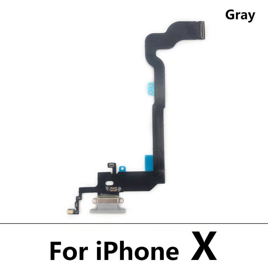 Iphone X Charging Port Flex Replacement - iPhone X Charging Board (Brand New) (Local Stock)
