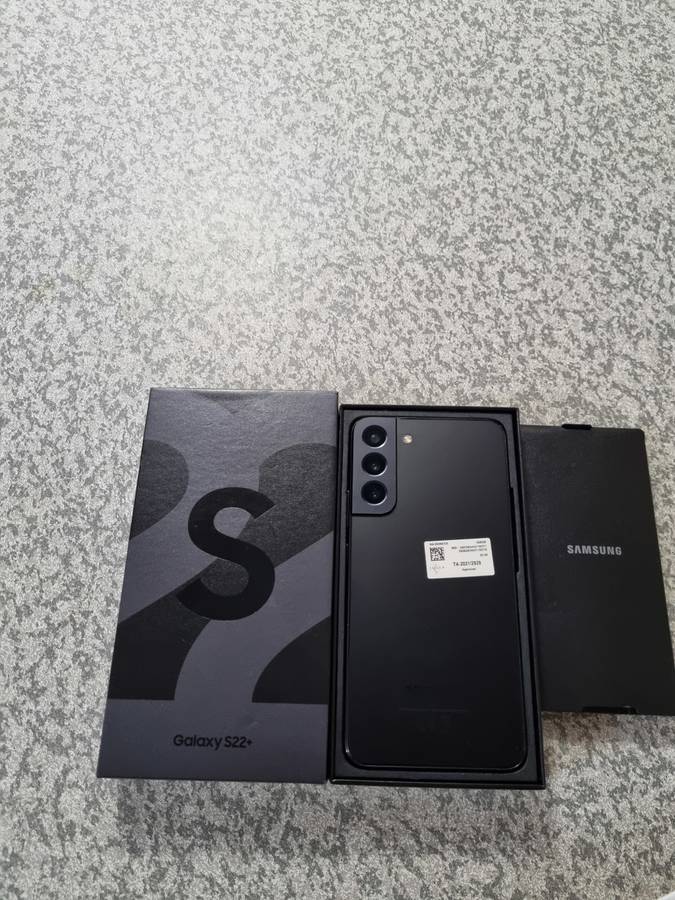 Samsung Galaxy S22 Plus 5G Dual Sim 8GB /  256GB - Phantom Black