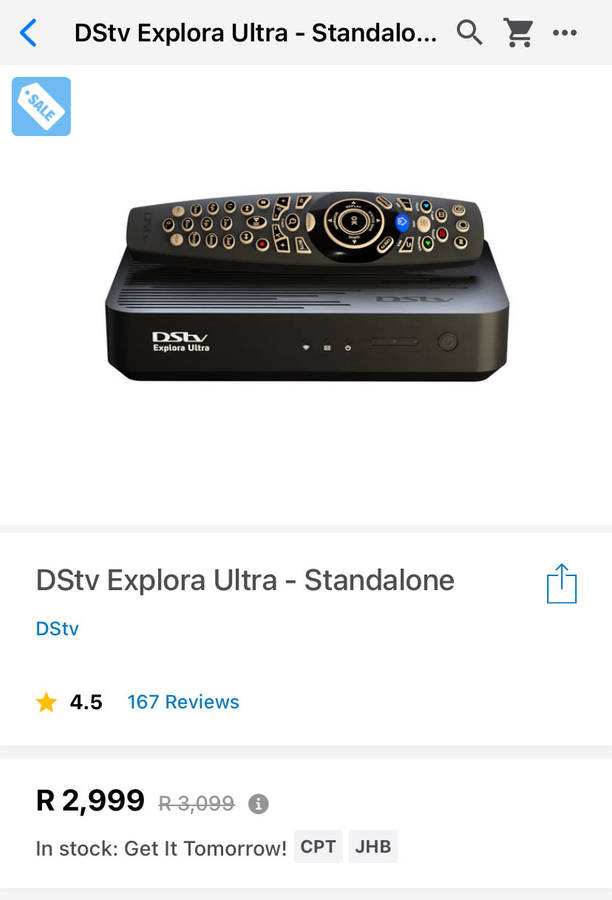 Multichoice DSTV Explora Ultra