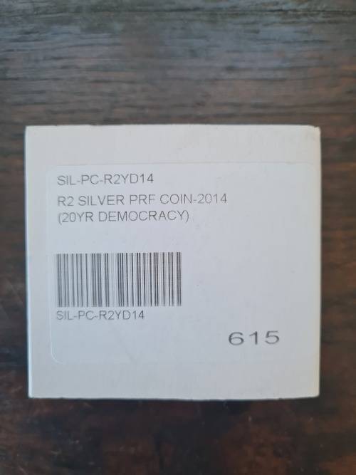 2014 20 Years of Democracy Silver R2