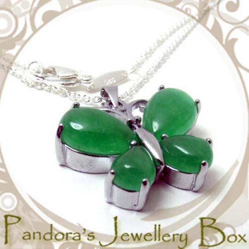 JADE BUTTERFLY NECKLACE