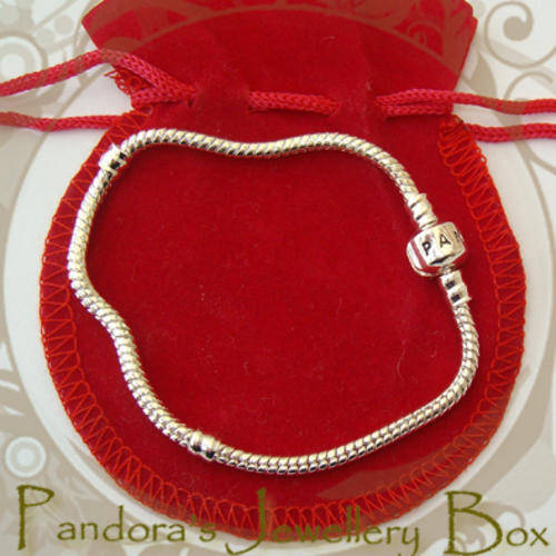 925 Sterling Silver PANDORA Charm Bracelet - 20 cm