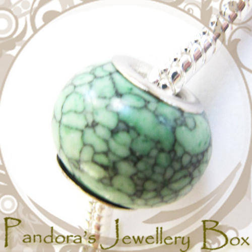 UNIQUE: Howlite Bead Charm for EURO Bracelet