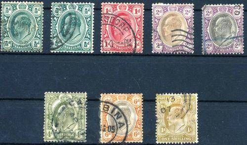 TRANSVAAL - KEVII - USED PART SET TO 1/- - GOOD CLASSICS - VIEW BELOW