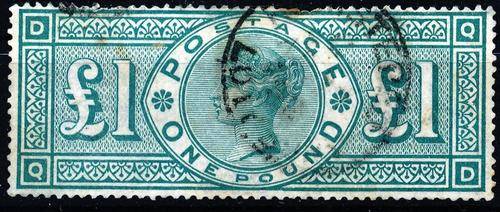 FAMOUS QUEEN VICTORIA POUND - NEAT CANCEL - CV=R 7,7000!!!