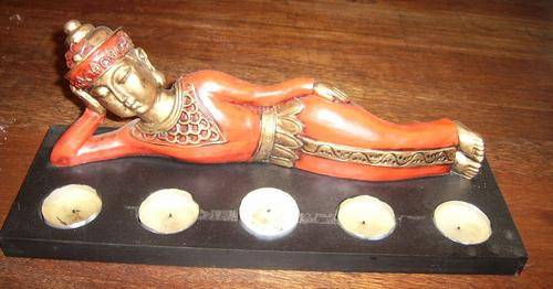 BUDDHA CANDLE HOLDER