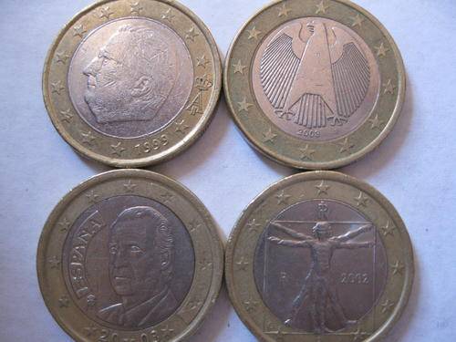 4 Different Euros.