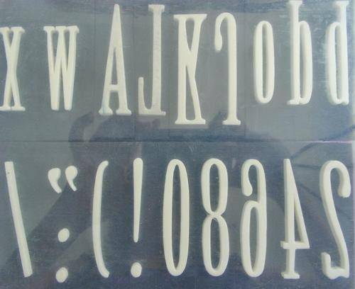 Scrapbooking - ALPHABET - FOAM STAMPS