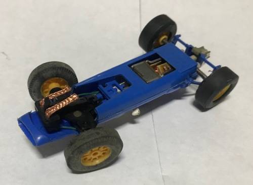 Scalextric Lotus Formula Junior - Blue REDUCED