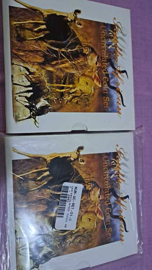 2×  2001 BRILLIANT UNCIRCULATED SA SETS