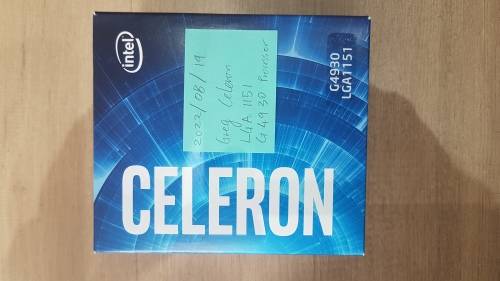 Intel Celeron G4930 3,2GHz 2 Core 2 Thread Processor, 8th gen or 300 series (LGA1151 socket)