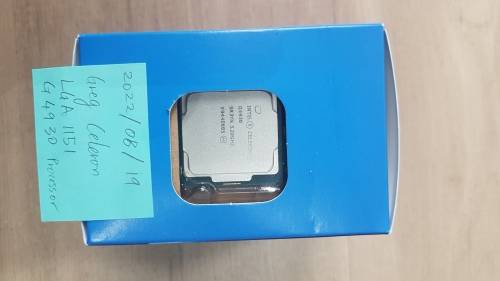 Intel Celeron G4930 3,2GHz 2 Core 2 Thread Processor, 8th gen or 300 series (LGA1151 socket)