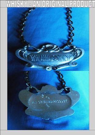 *****WHISKY LABEL - AN ORIGINAL PRODUCT - HANG AROUND YOUR WHISKY DECANTER - STUNNING*****