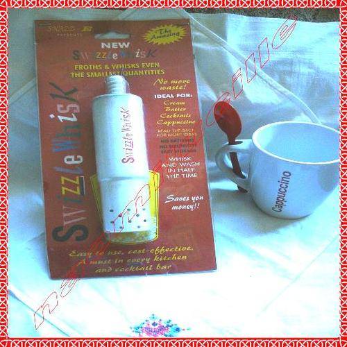 *****SNAZz-E :-), SWIZzLE WHISK - FROTHS & WHISKS - NO BATTERIES/ELECTRICITY...C DESCR. PLSE*****