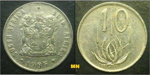 1985 ten cent. 10c