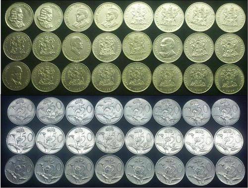 50c set. 2nd desimal series. (On auction for 5 days only)