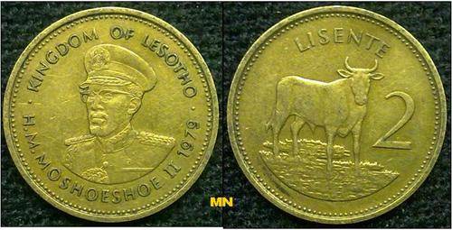 Lesotho - 2 Lesente - 1979
