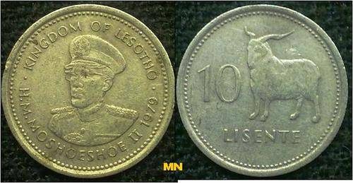 Lesotho - 10 Lesente - 1979