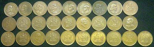 Almost 100% Complete 1cent set. 2nd decimal series.Only needs the 1965 coins....