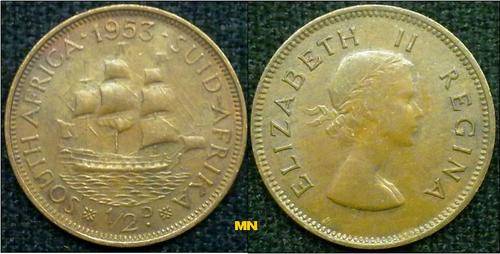 1/2D - Half Penny - 1953