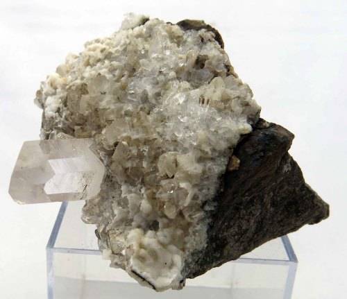 Quartz & Calcite on Matrix, Goboboseb Mnt, Namibia