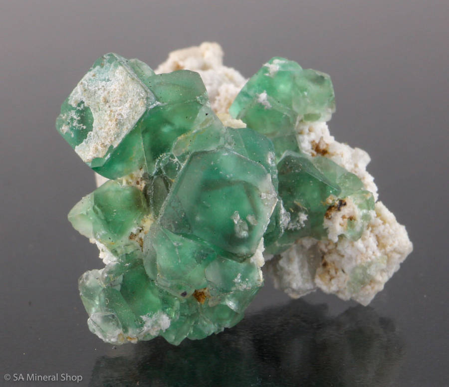 Fluorite on Matrix, Erongo, Namibia