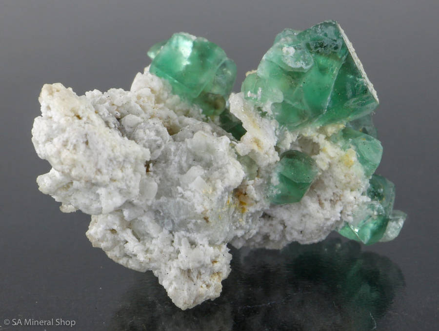 Fluorite on Matrix, Erongo, Namibia