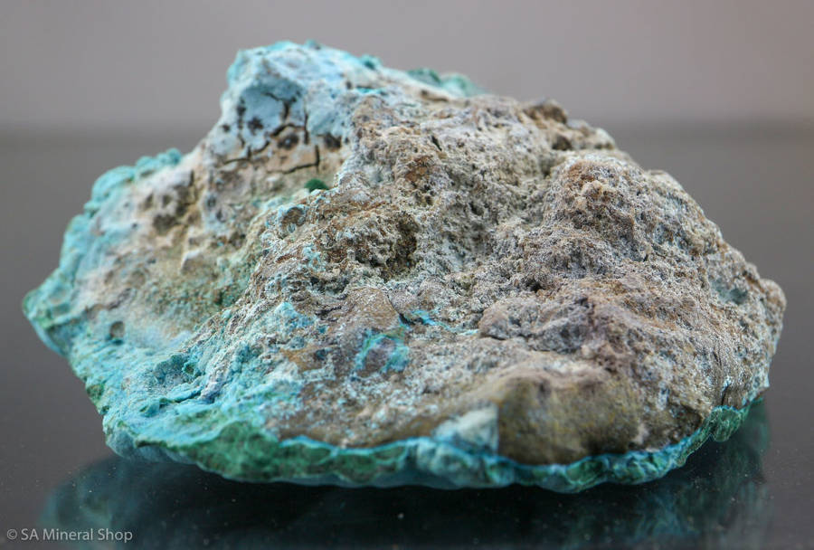 Chrysocolla and Malachite, Katanga, DRC