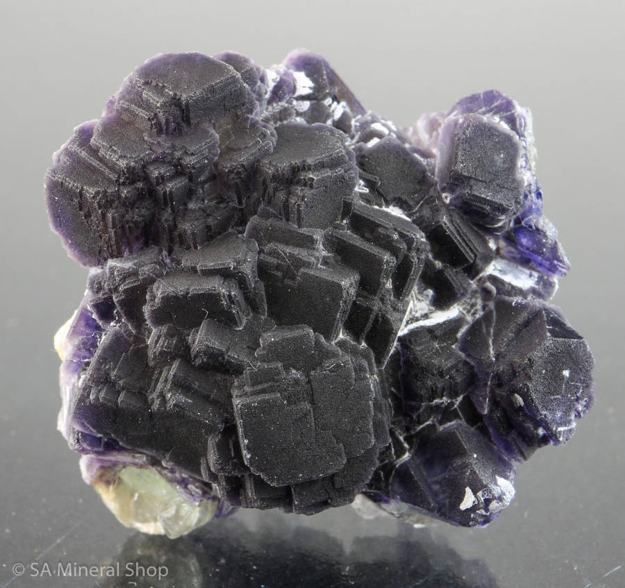 Deep Purple Fluorite Cluster, Erongo, Namibia