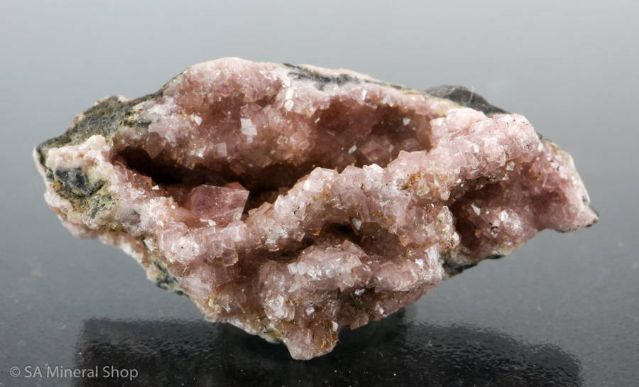 Rhodochrosite Thumbnail, N'Chwaning II, South Africa