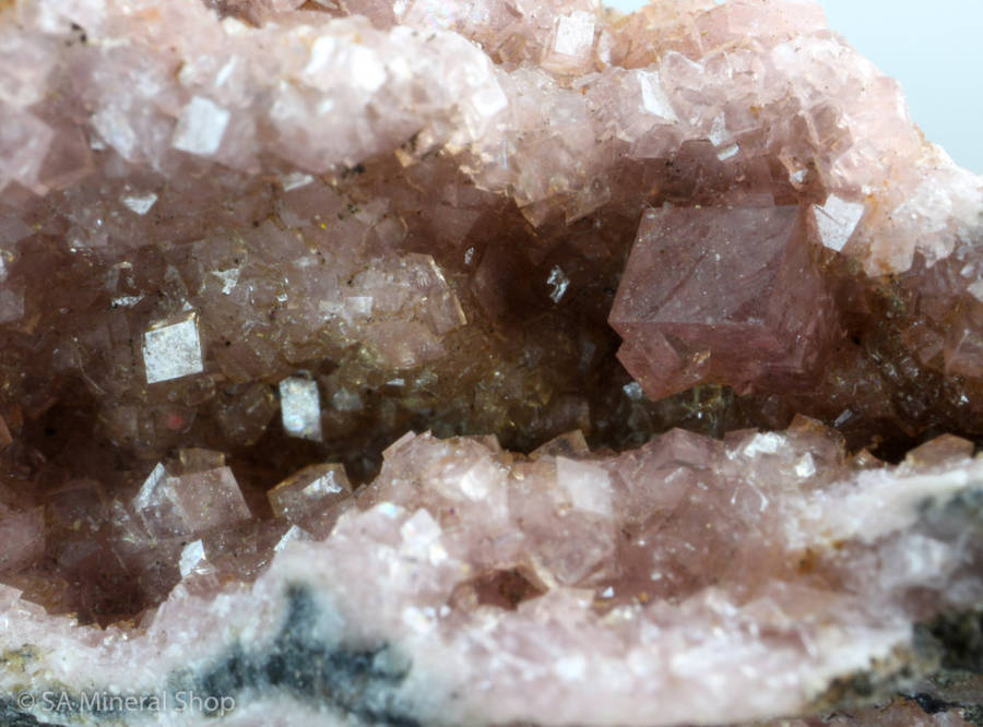 Rhodochrosite Thumbnail, N'Chwaning II, South Africa