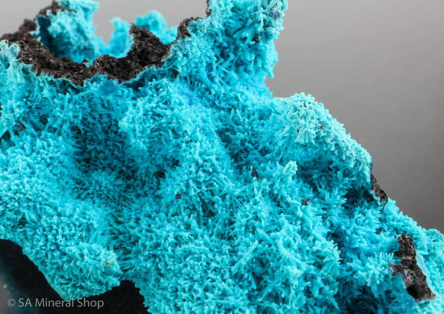 Chrysocolla Psm after Malachite After Azurite, Lupoto Mine, Kakumba, Kipushi, DRC