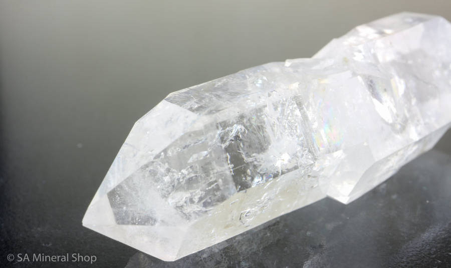 Double Terminated Quartz Point, Goboboseb Mnt, Namibia