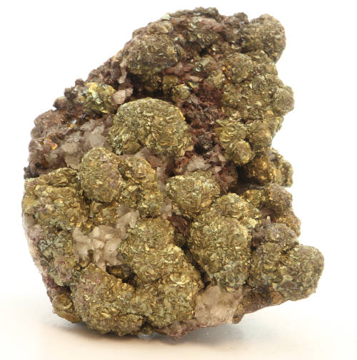 Pyrite and Quartz Cluster, N`Chwaning II, Northern Cape, South Africa