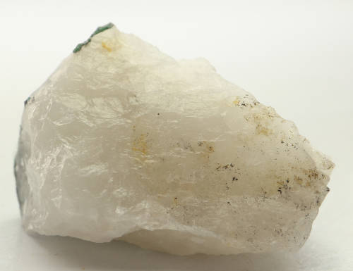 Quartz Over Malachite on Matrix, Skorpion Mine, Karas Region, Namibia