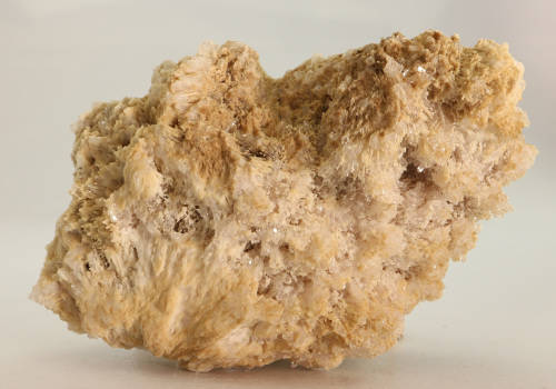 Quartz on Calcite Cluster, N`Chwaning II, Northern Cape, South Africa