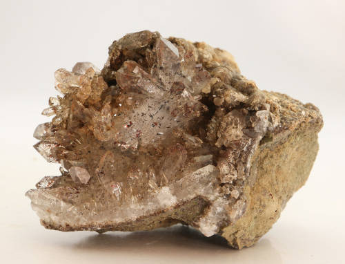 Hematite incl Quartz on Matrix, Gobobosebberge Mnt, Namibia
