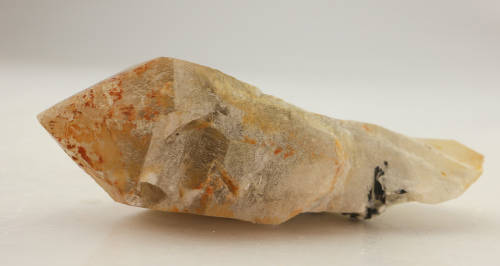 Schorl on Quartz, Erongo Mnt Region, Namibia